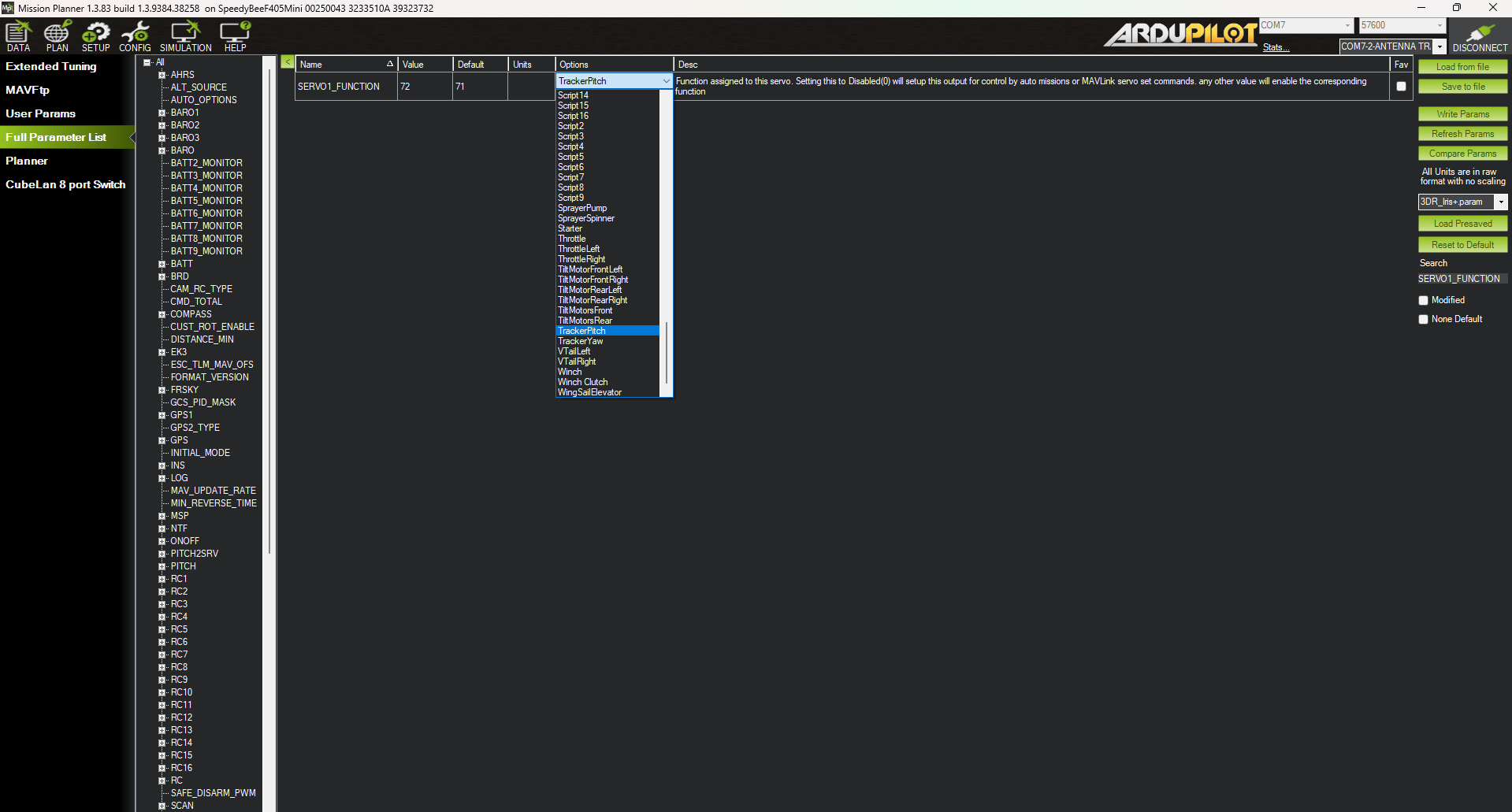 Ardupilot Antenna Tracker Unofficial Documentation | Shrikant Bhatnagar